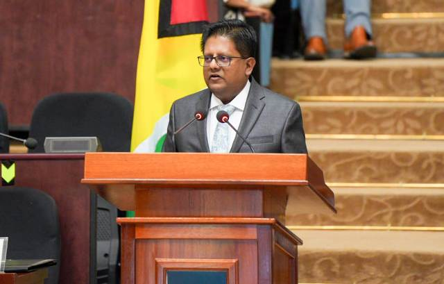 Guyana government tables massive $1.38 trillion budget …Maintains double digit growth despite fall in GDP expansion