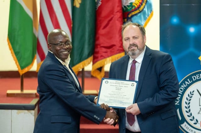 40 security officials complete National Defence Institute training course