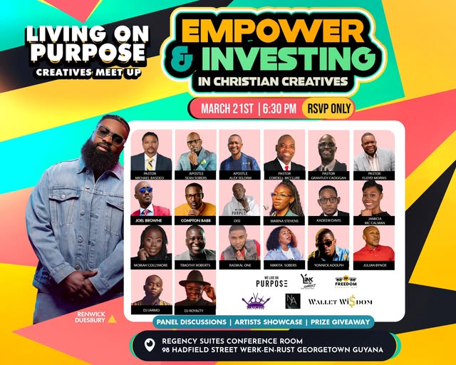 GUYANA – Igniting Purpose, Empowering Creatives!