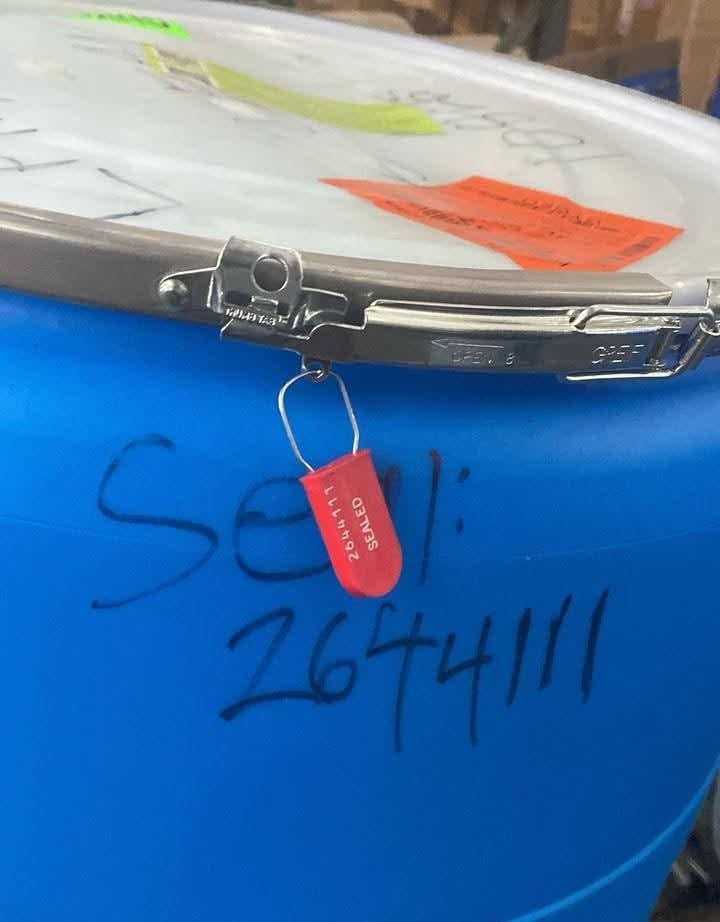 Marijuana ’packages’ found in ’barrel’