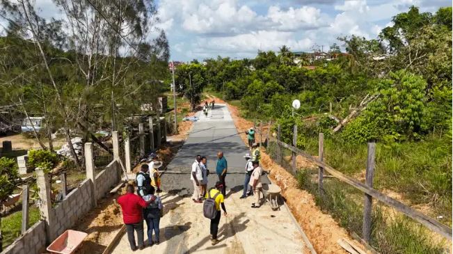 $650 million Port Kaituma Road projects near completion