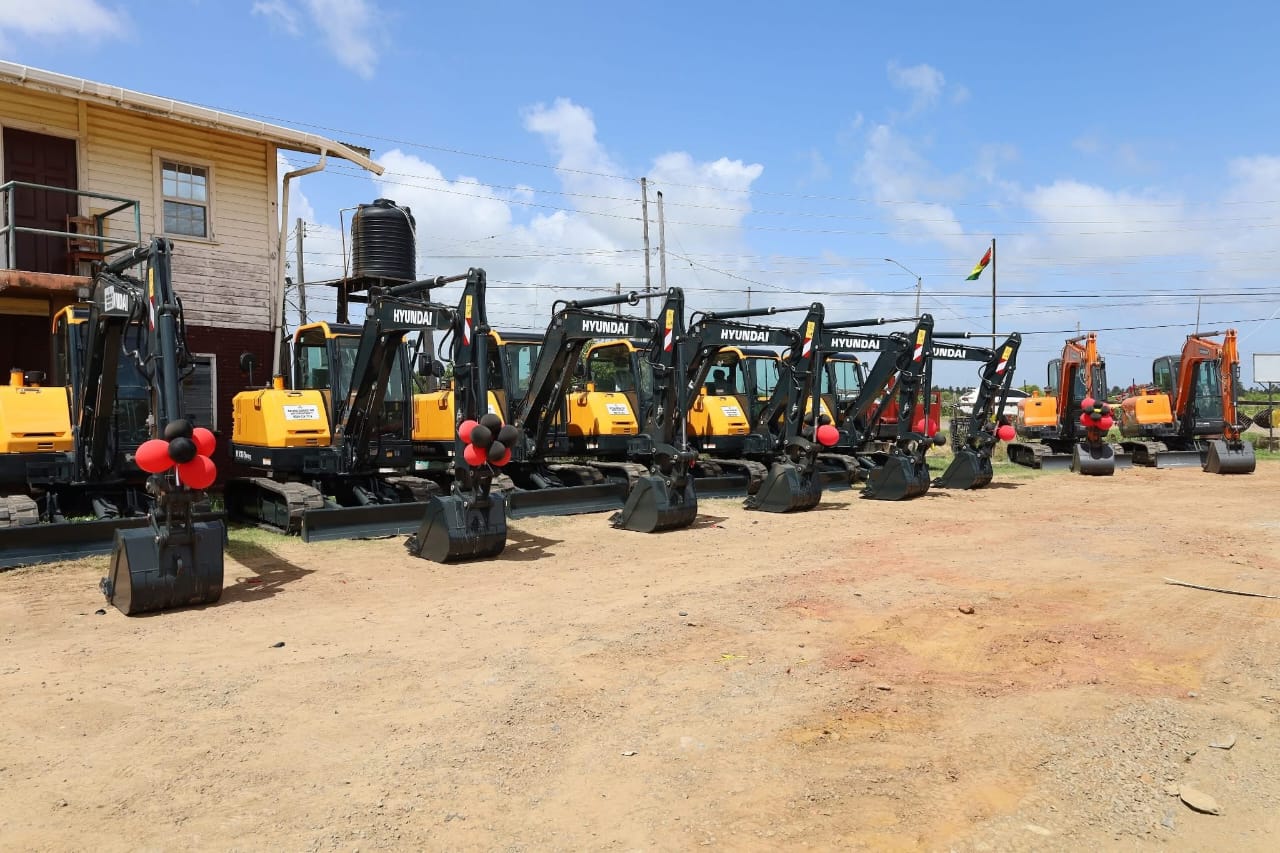 Mini-excavators to improve D&I in Region Six
