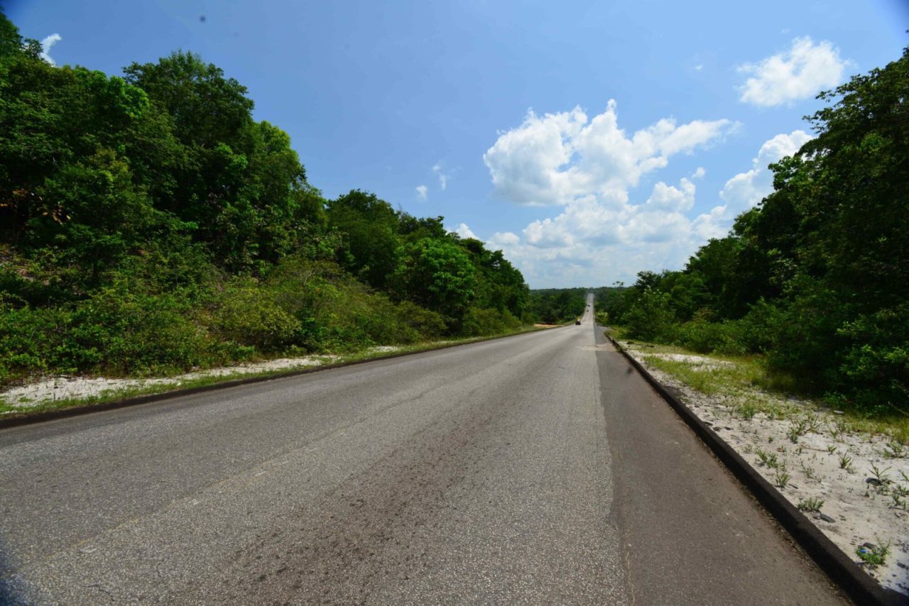 Temporary speed limit for Soesdyke-Linden Highway