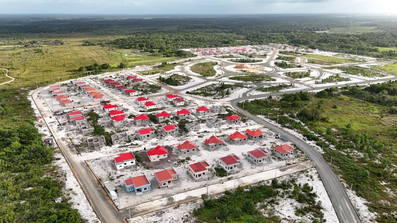 Construction of Silica City homes moving rapidly