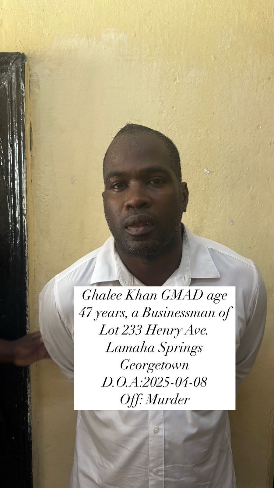 Ghalee Khan remanded for murder of ex-girlfriend