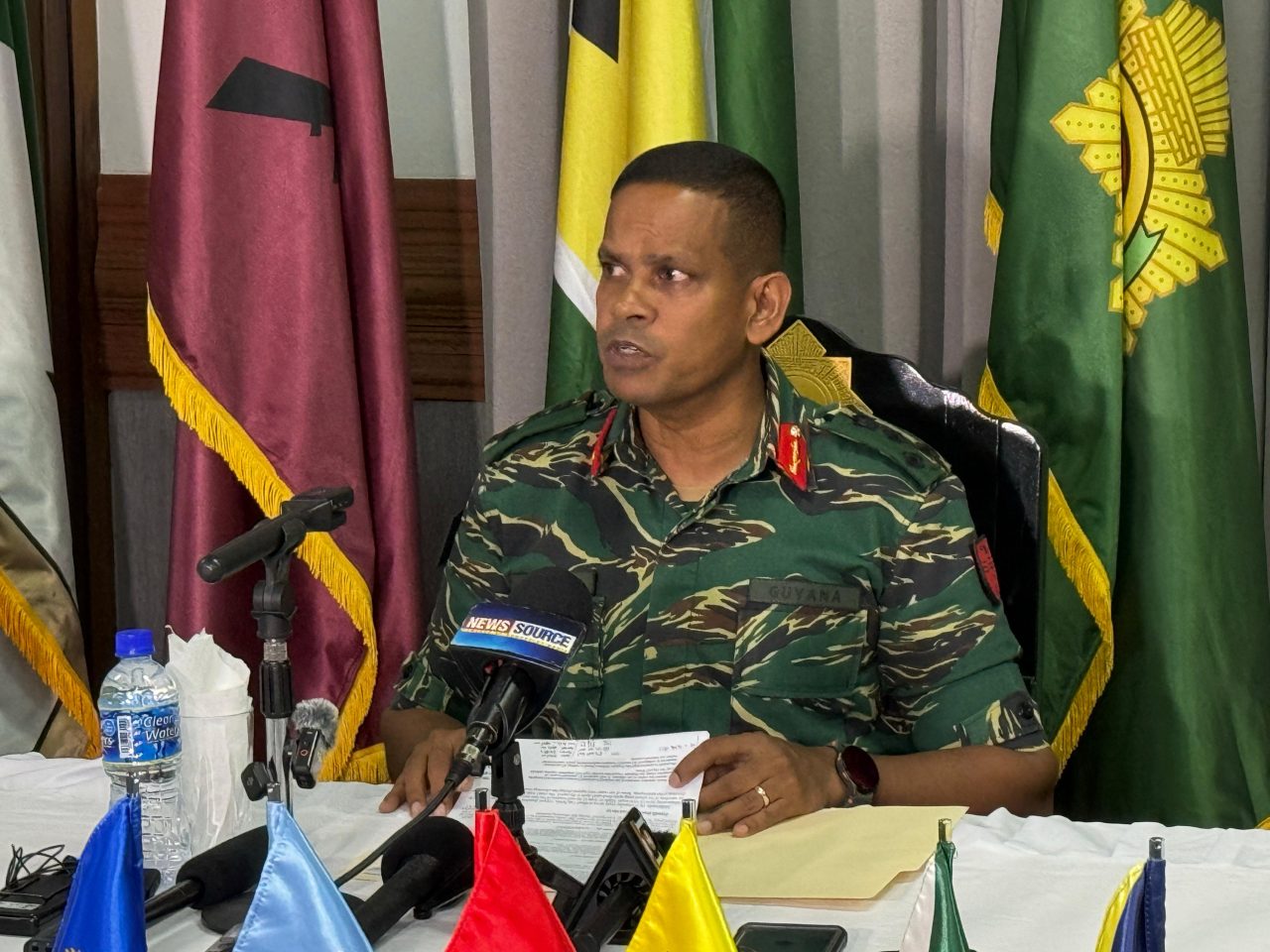 GDF Chief vows vigilance amid Venezuelan border attacks