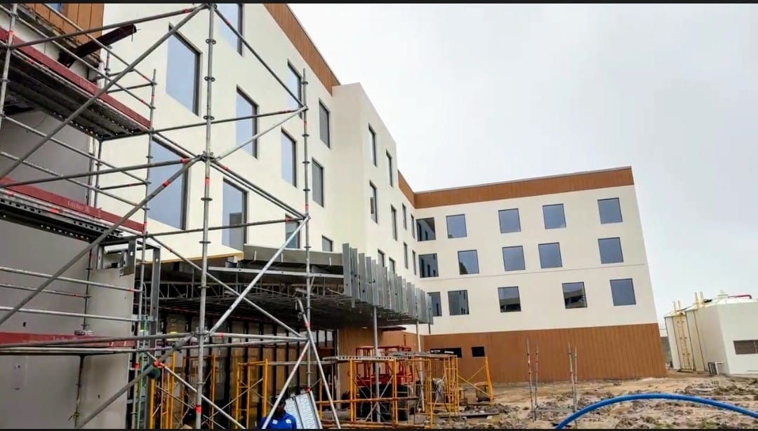 Sheraton Hotel set for August completion