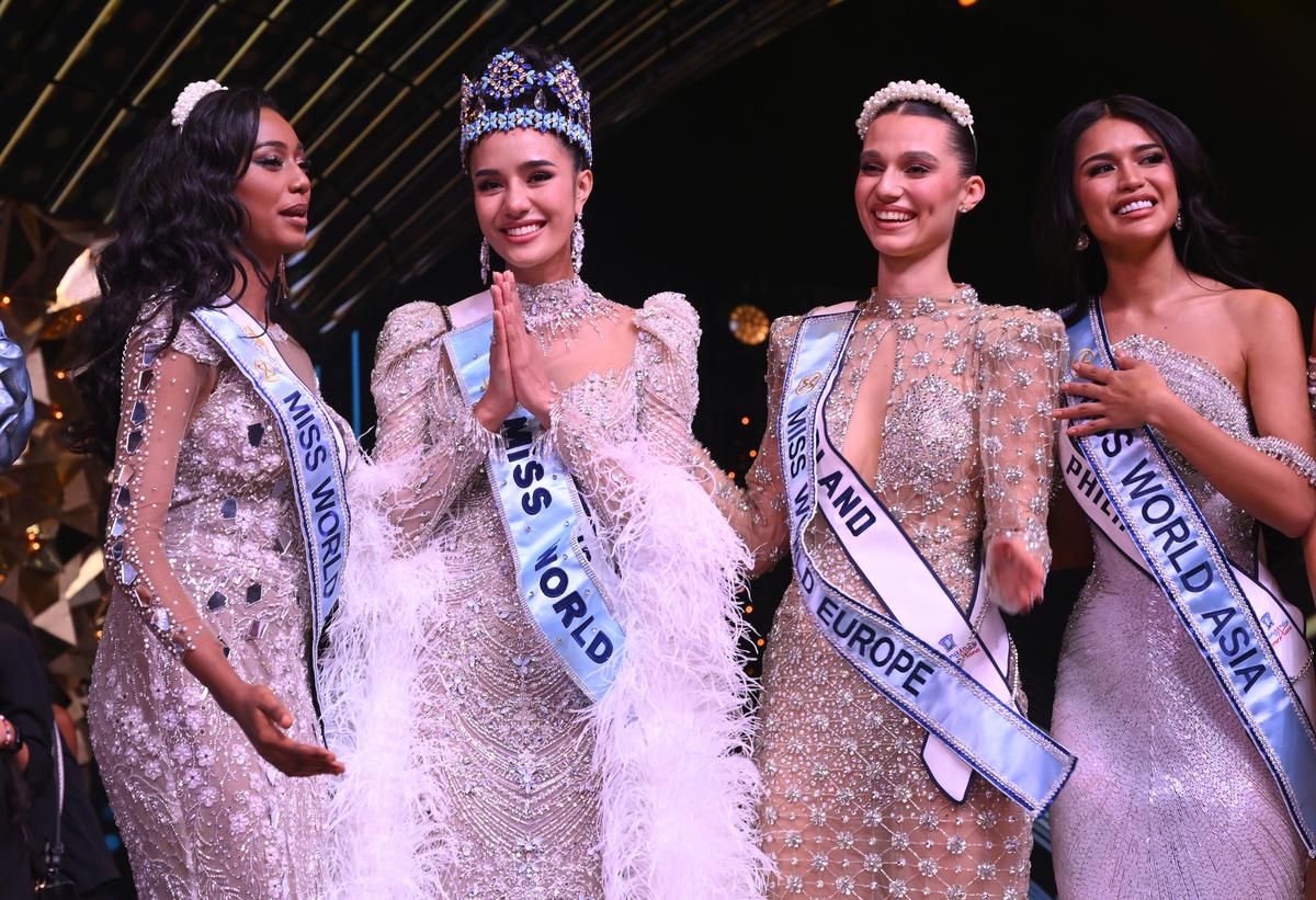 Thailand’s Opal Suchata Chuangsri crowned Miss World 2025