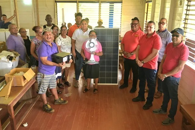 Lives of Hosororo residents ’brighten’ with solar panels