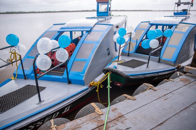 Water taxi operations between Stabroek and Vreed-en-Hoop to be temporarily tomorrow
