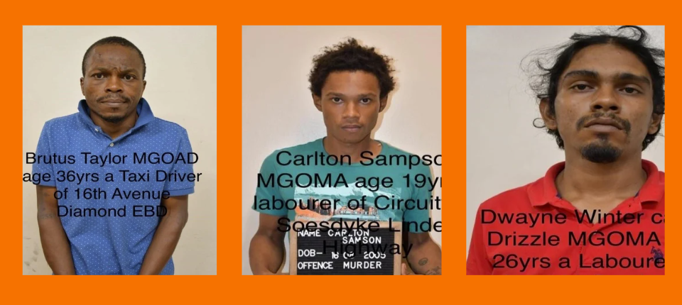 Three remanded for Richardson’s murder