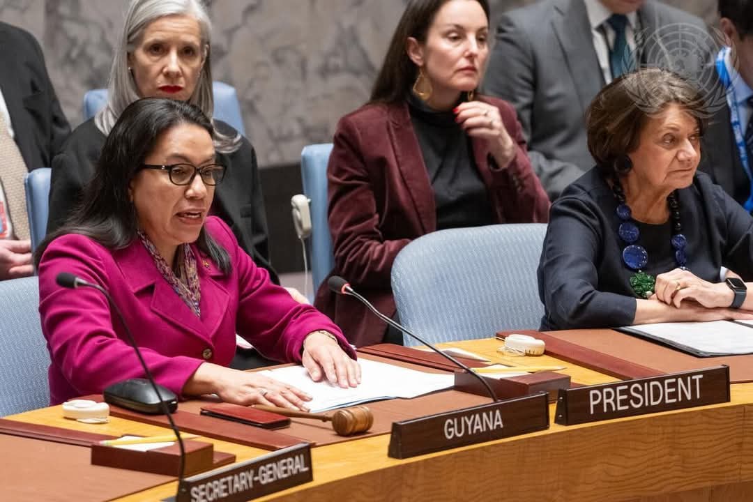 Guyana assumes presidency of UN Security Council