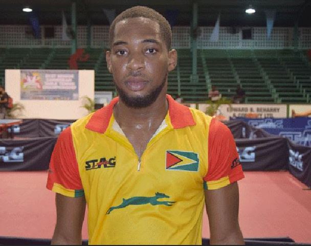 Guyana’s men’s table tennis team exits regional championships