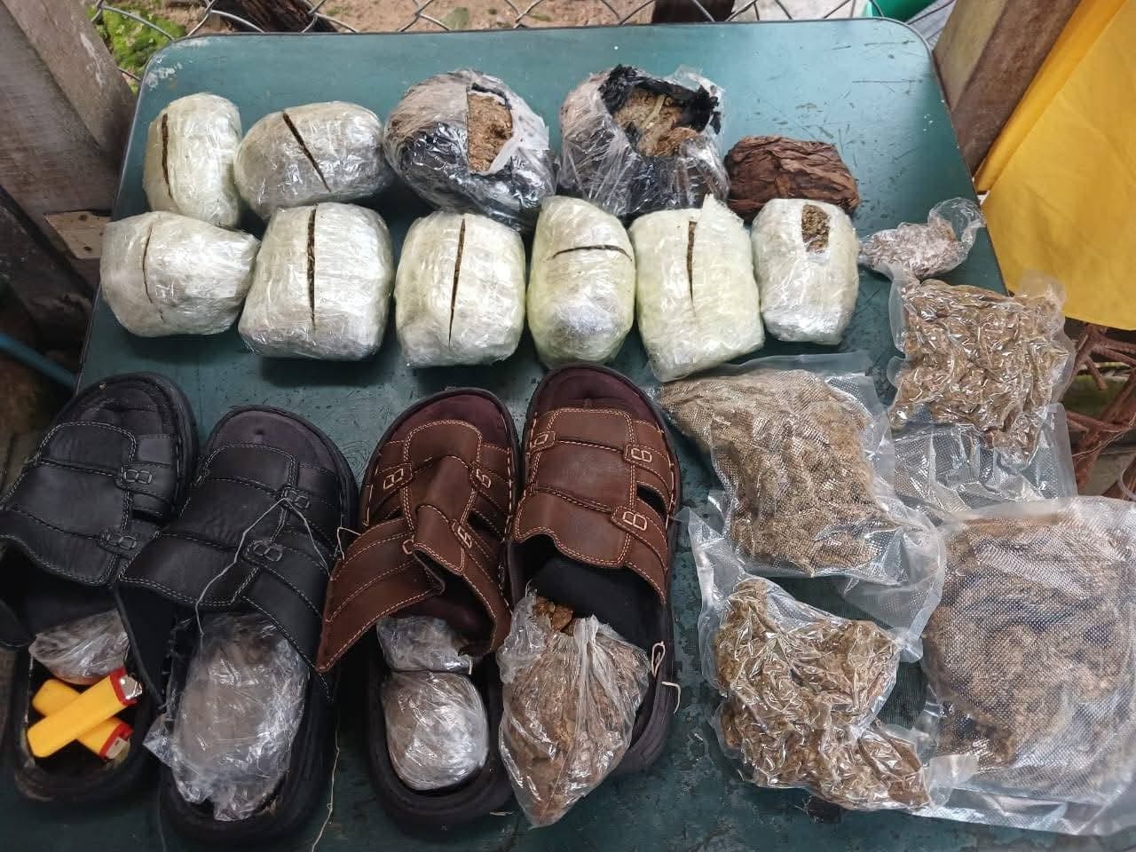 Suspected cannabis discovered in slippers, haversacks near Mazaruni Prison