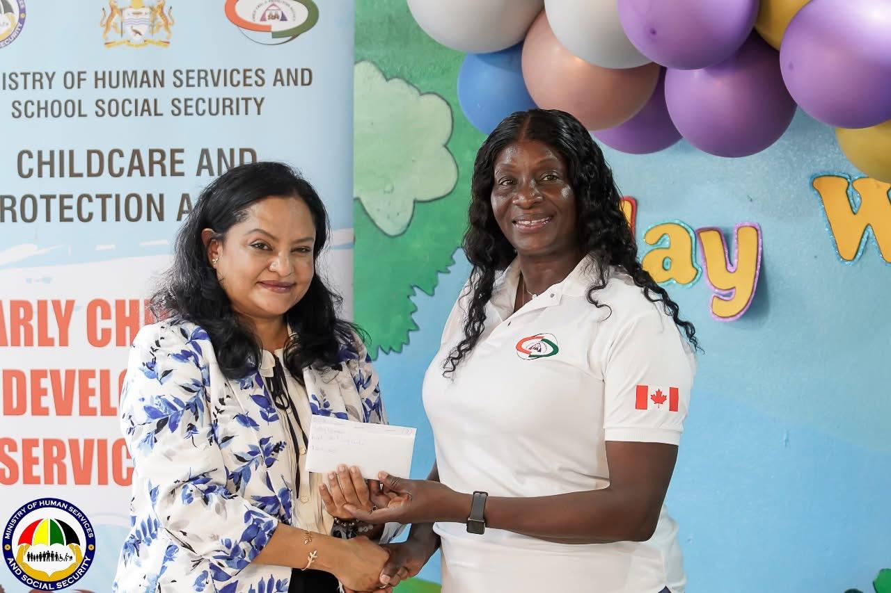 Daycare centres receive $200,000 grant