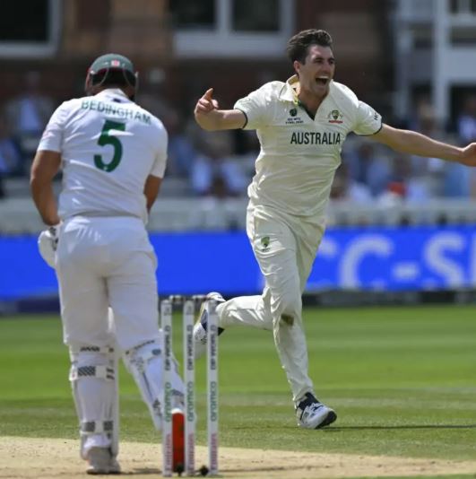 Cummins eighth Australian to 300 Test wickets