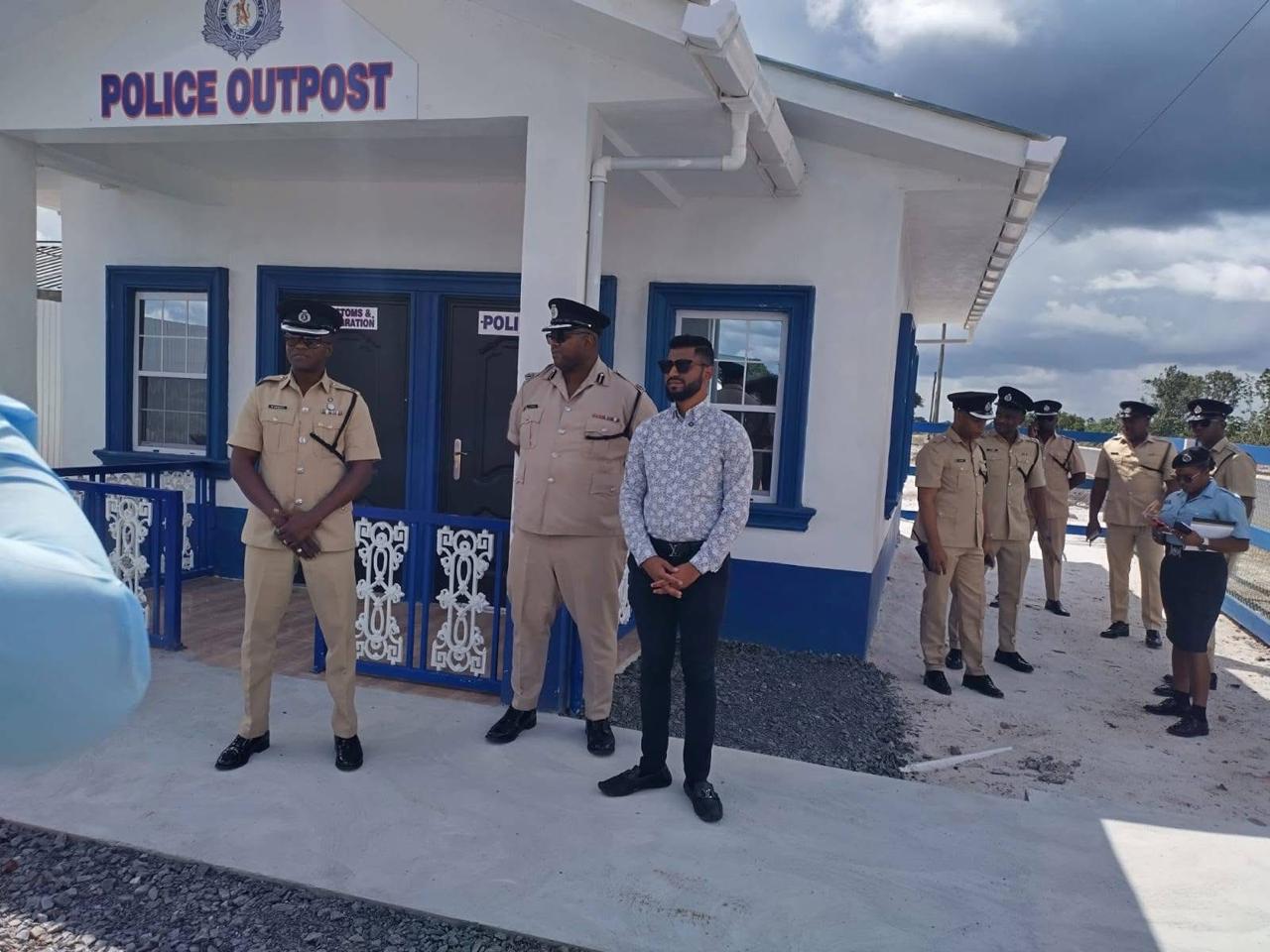 Police Force receives outpost building, motorcycles