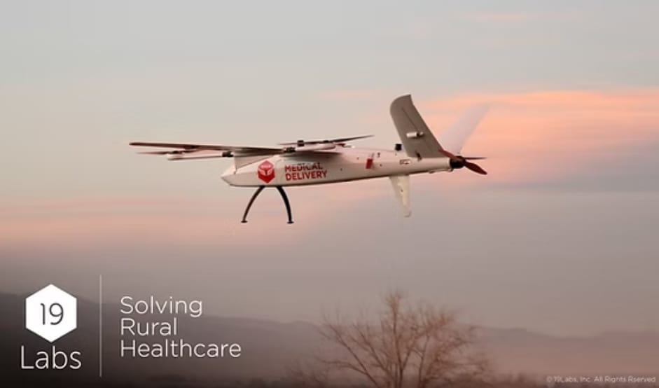Drones begin delivering medicines to hinterland communities