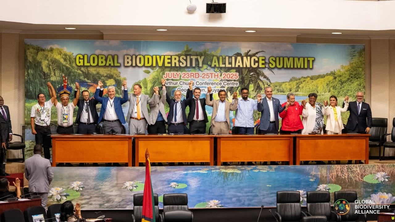 Global Biodiversity Alliance launched with signing of Georgetown Declaration