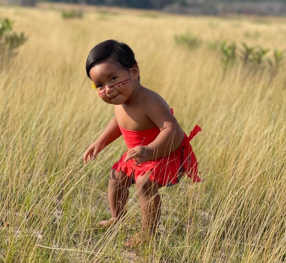 Photo of Akawaio child earns Jasia Cornelius top spot in national contest