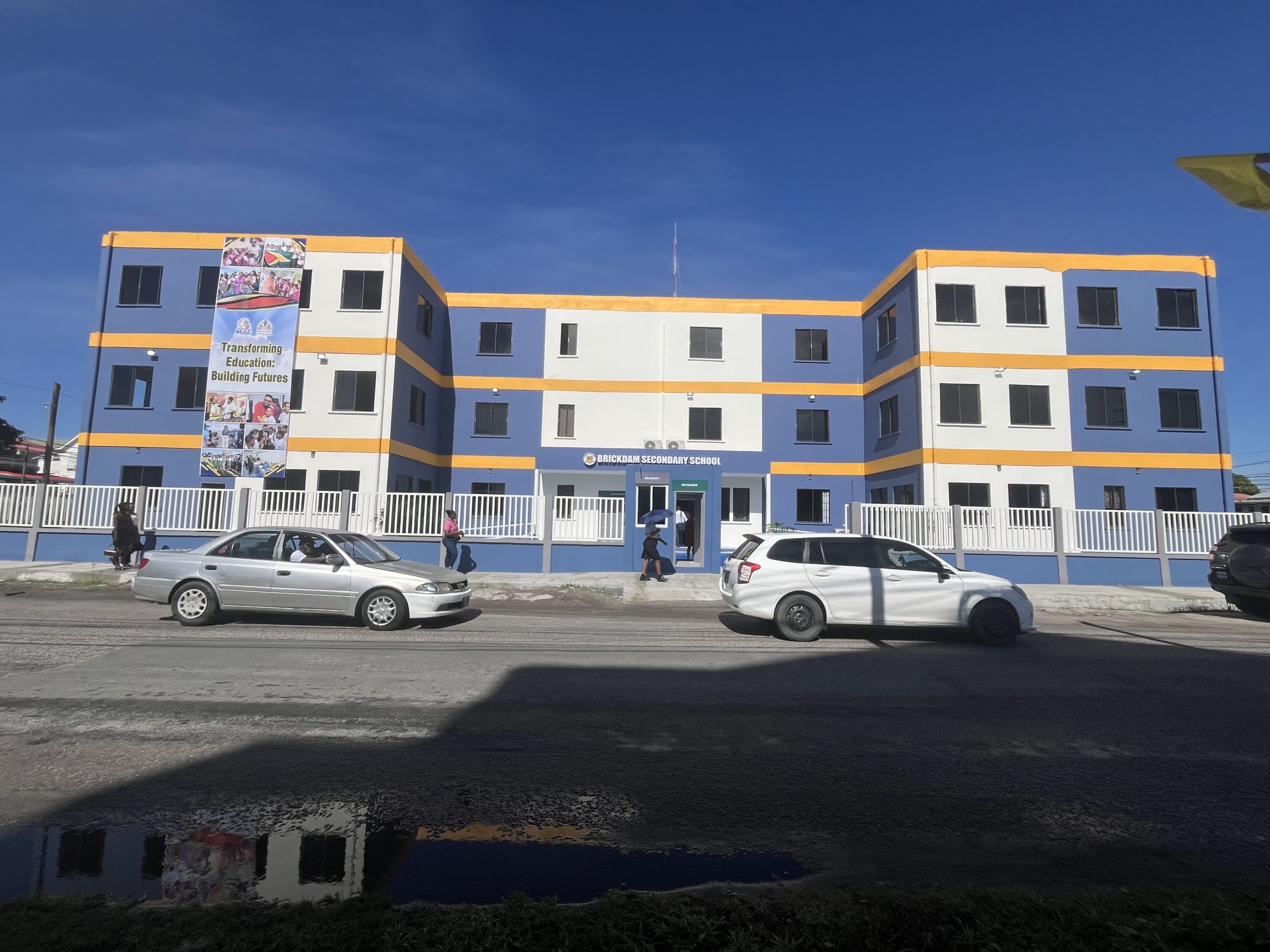 Brickdam Secondary School commissioned