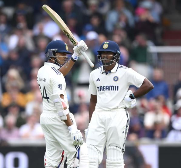 Sai Sudharsan fifty guides India after they lose Pant to injury