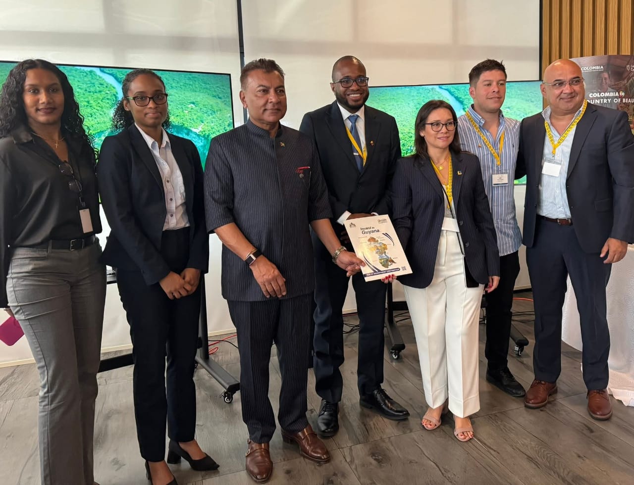Guyana, Colombia strengthens bilateral trade, investment ties