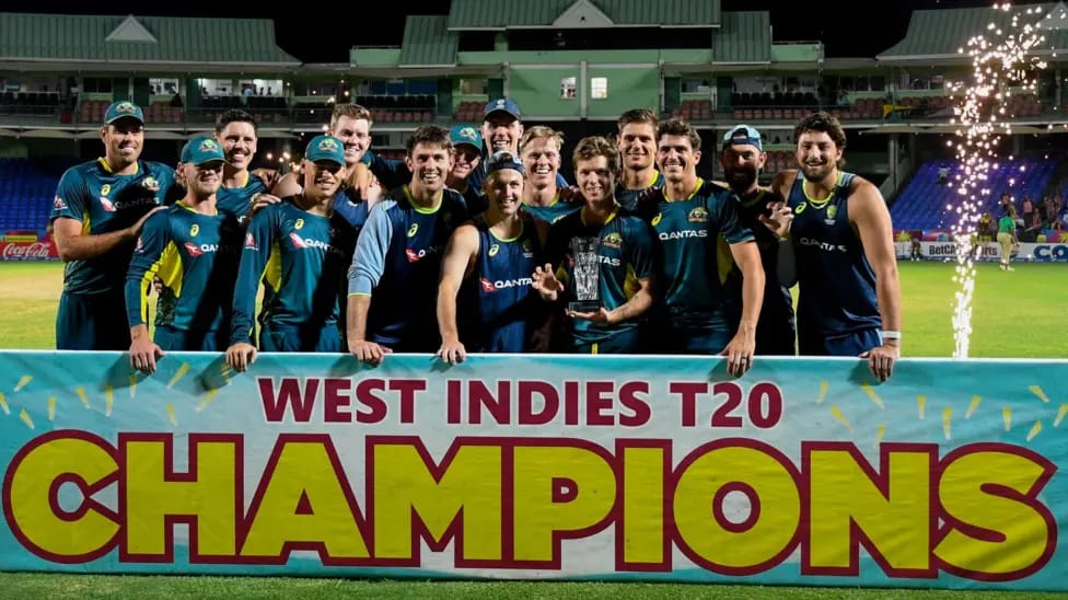 Australia seal 5-0 win in West Indies T20 series