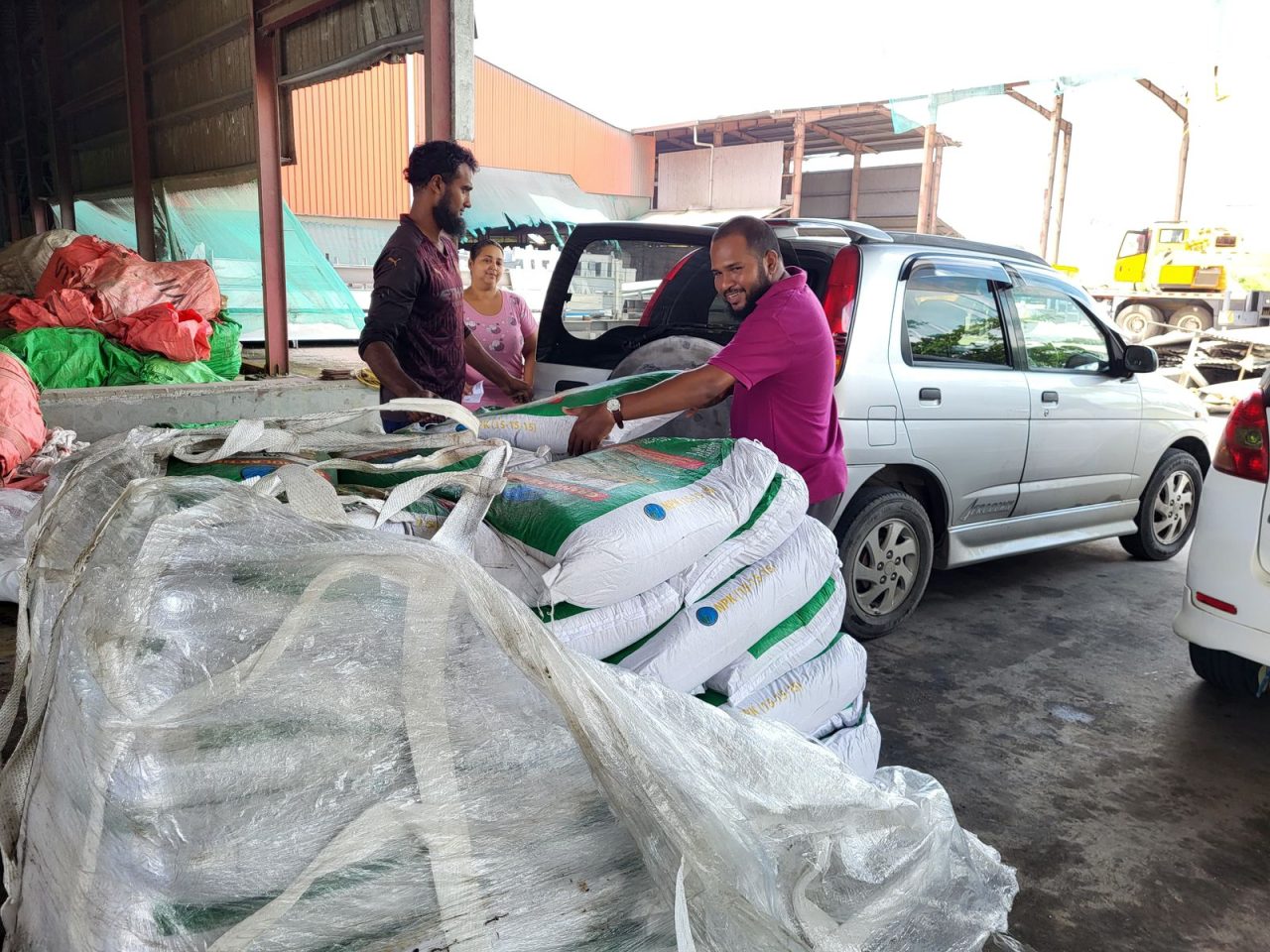 Big relief: Region Two farmers receive free fertiliser