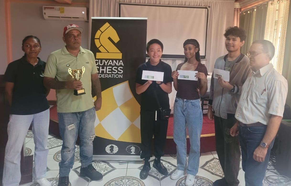 Persaud wins Berbice 20/20 Rapid Chess Tournament