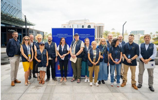EU observers deployed across Guyana