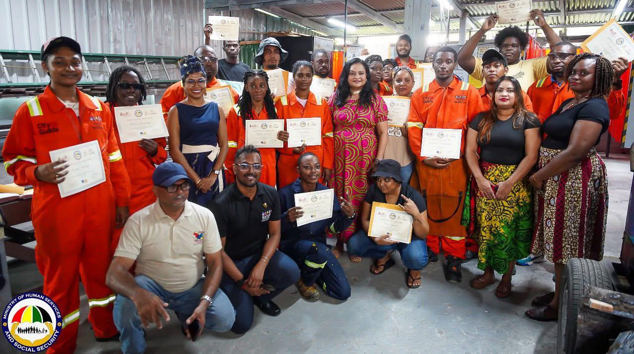 Igniting dreams: 20 youths graduate from Level 2 of City and Guilds Welding Programme