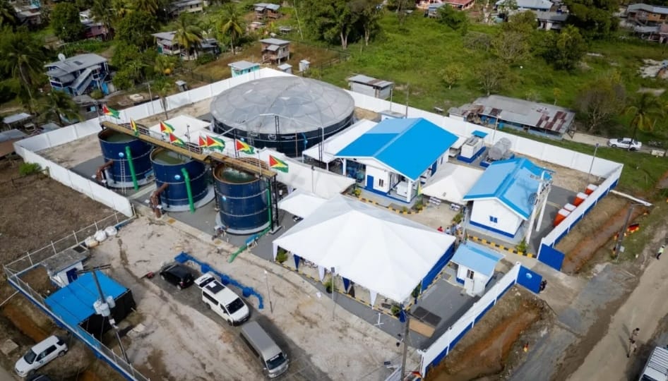 $850m water treatment plant at Parika commissioned