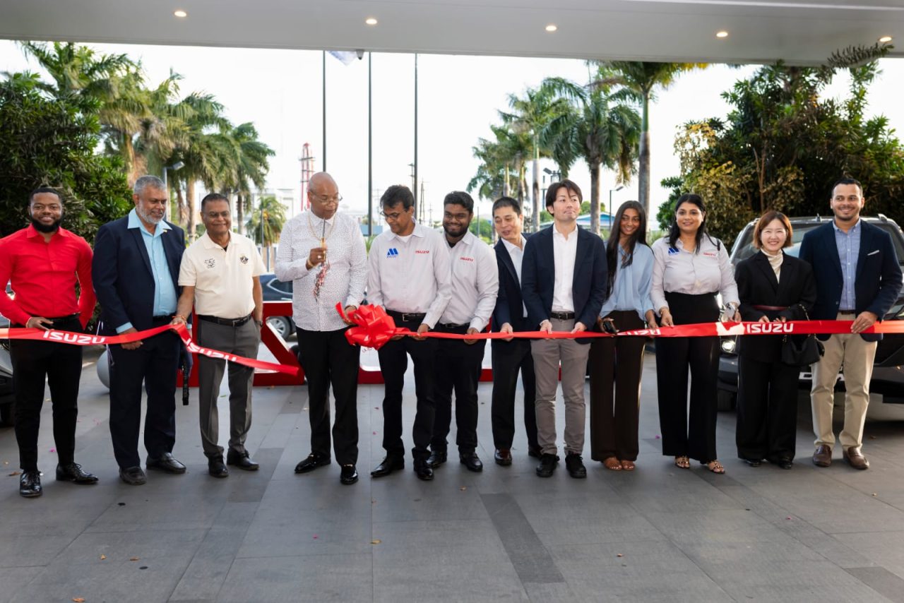 Isuzu returns to Guyana with Marics as authorised dealer