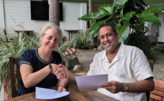 Iwokrama, Sophia Point Rainforest sign biodiversity conservation pact