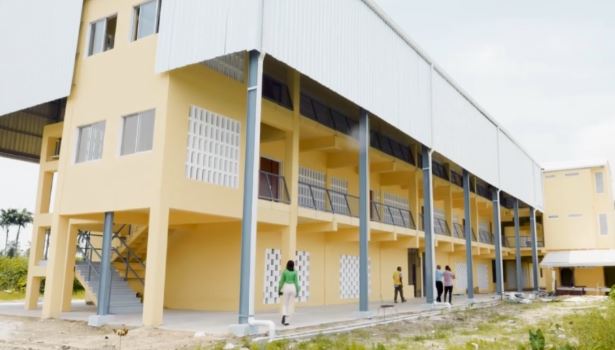 The building commissioned