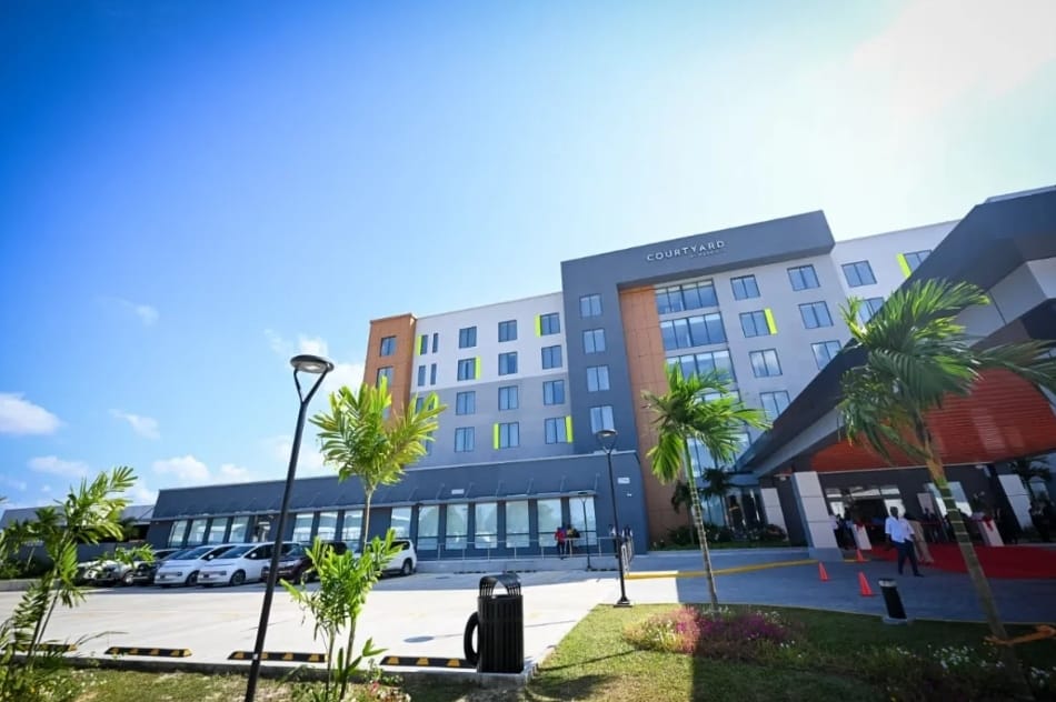 Major tourism boost: Courtyard by Marriott opens at Timehri
