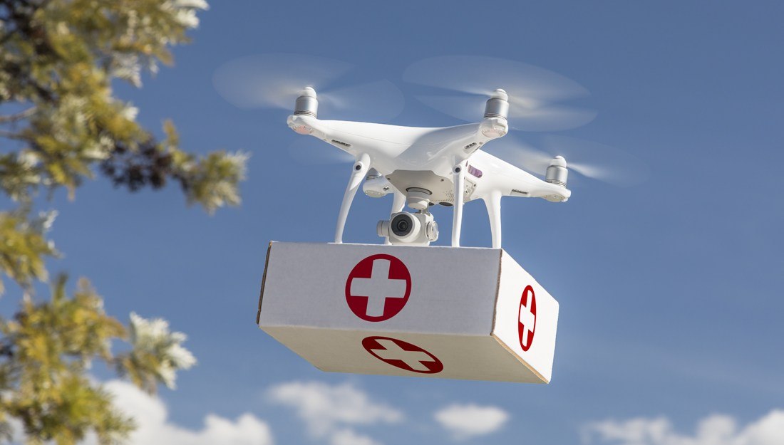Drones to deliver emergency medical supplies