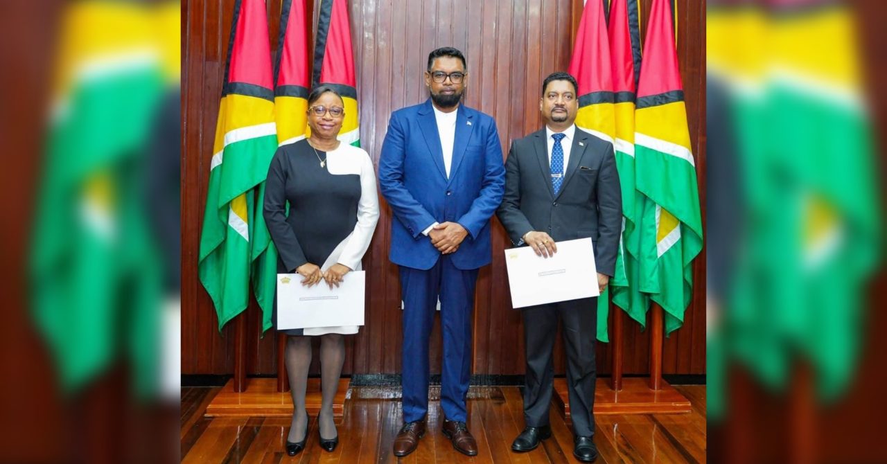 George-Wiltshire sworn in as acting Chancellor, Singh as acting Chief Justice
