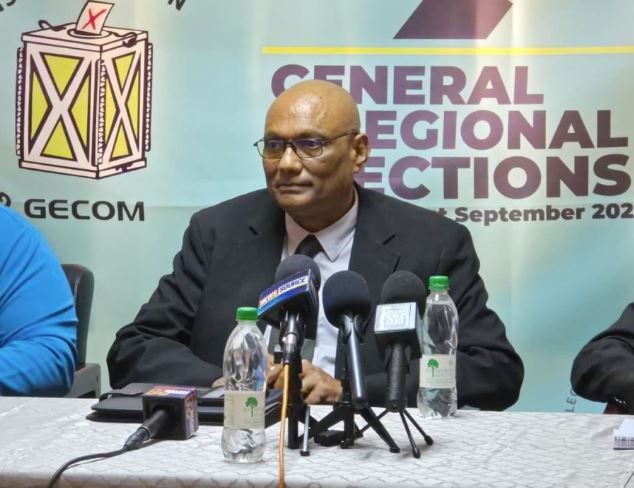 GECOM CEO: Possibility of district declarations by midnight