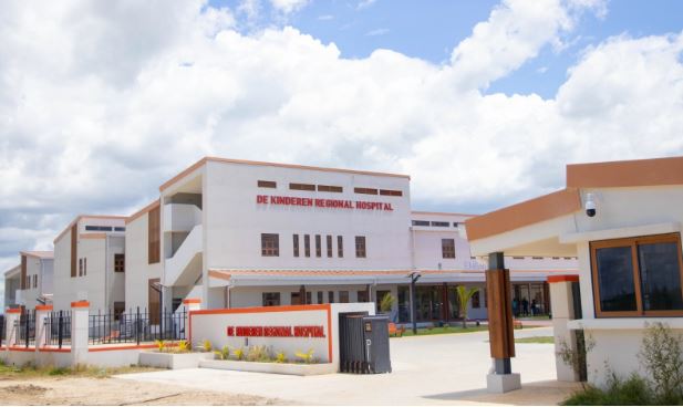 Long travel for medical care over with commissioning of De Kinderen Regional Hospital