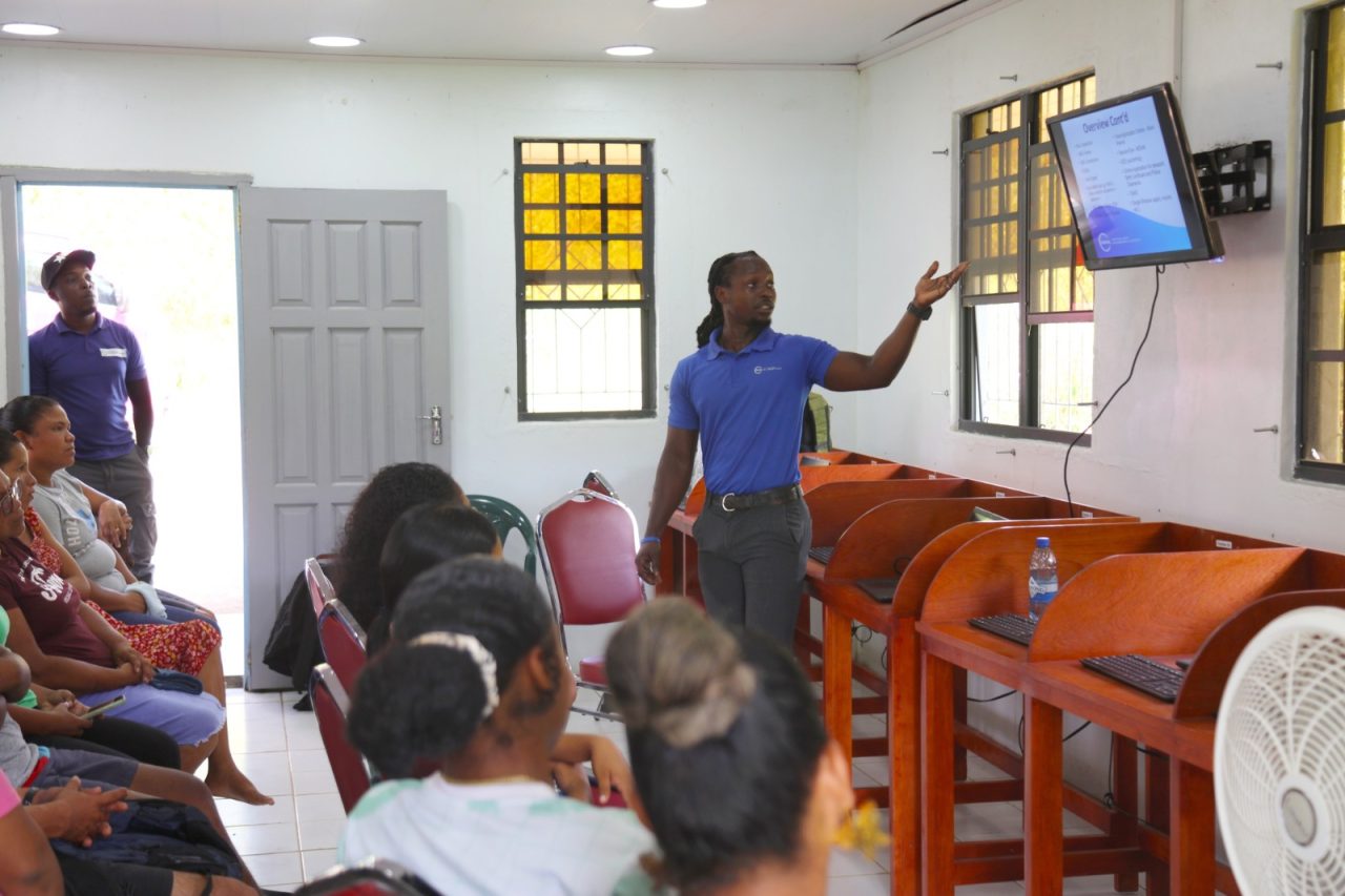 NDMA prepares citizens for a ’connected Guyana’ in Moruca