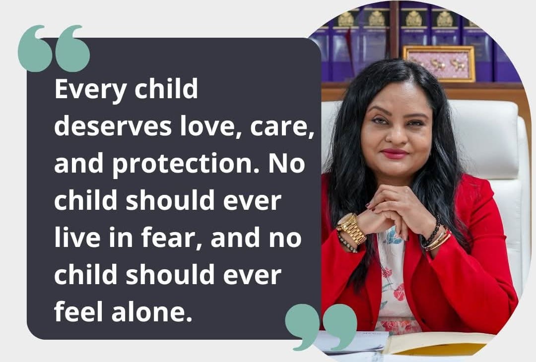 Minister Persaud: Too often parents do not take complaints of abuse by children seriously