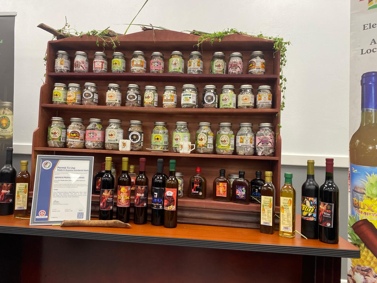 Propa Local Wines and Propa Local Teas receive official ‘Made In Guyana’ certification