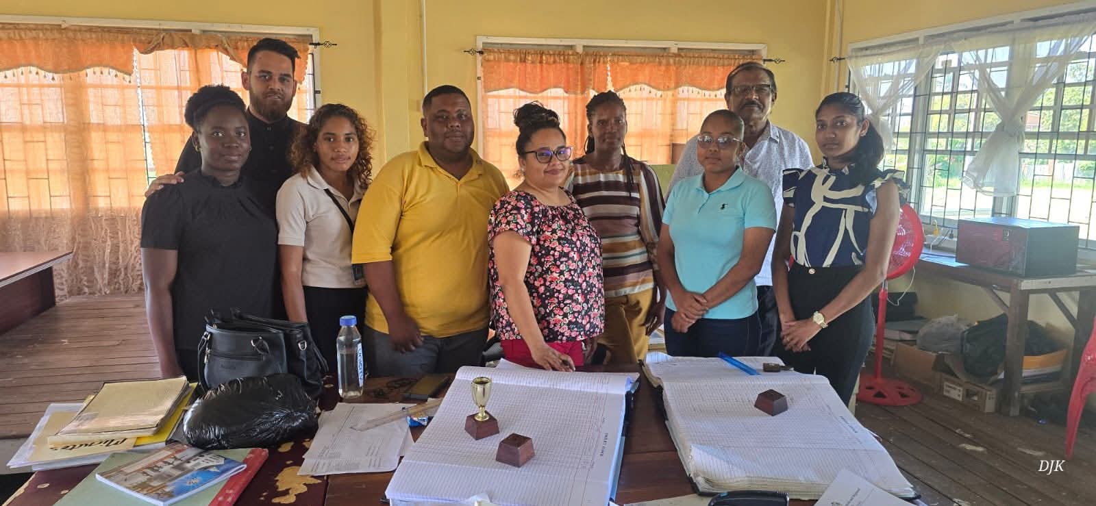 MLGRD officials assess services at Patentia/Toevlugt NDC and Health Centre