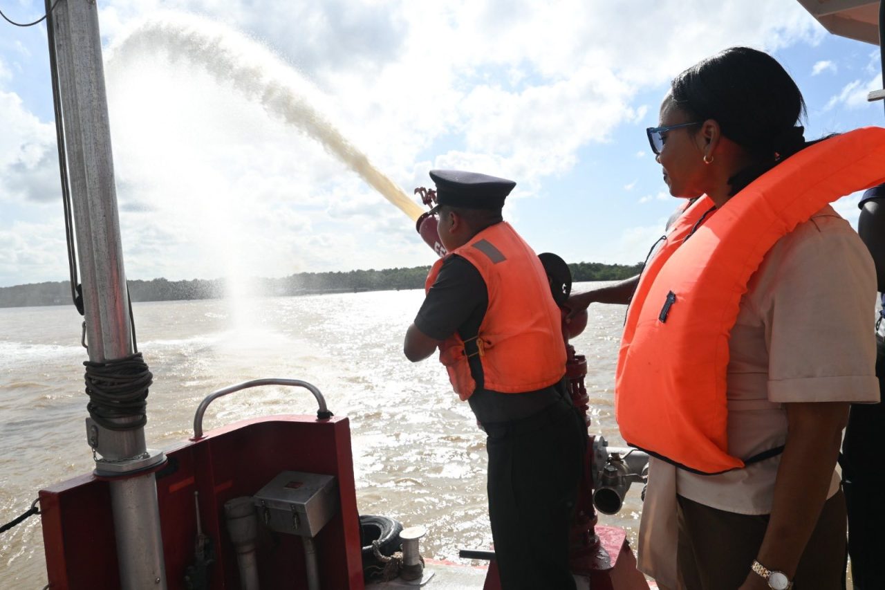 Minister Walrond hails “Protector Eight” as Guyana steps up fire service modernisation for waterfront safety