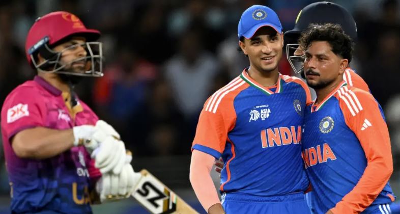India dismiss UAE for 57