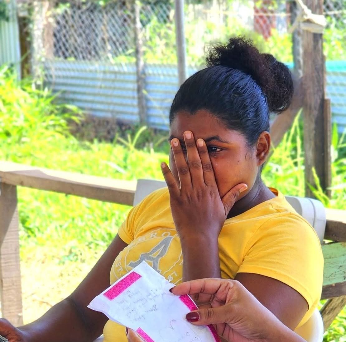 Young mother grieves daughter’s death