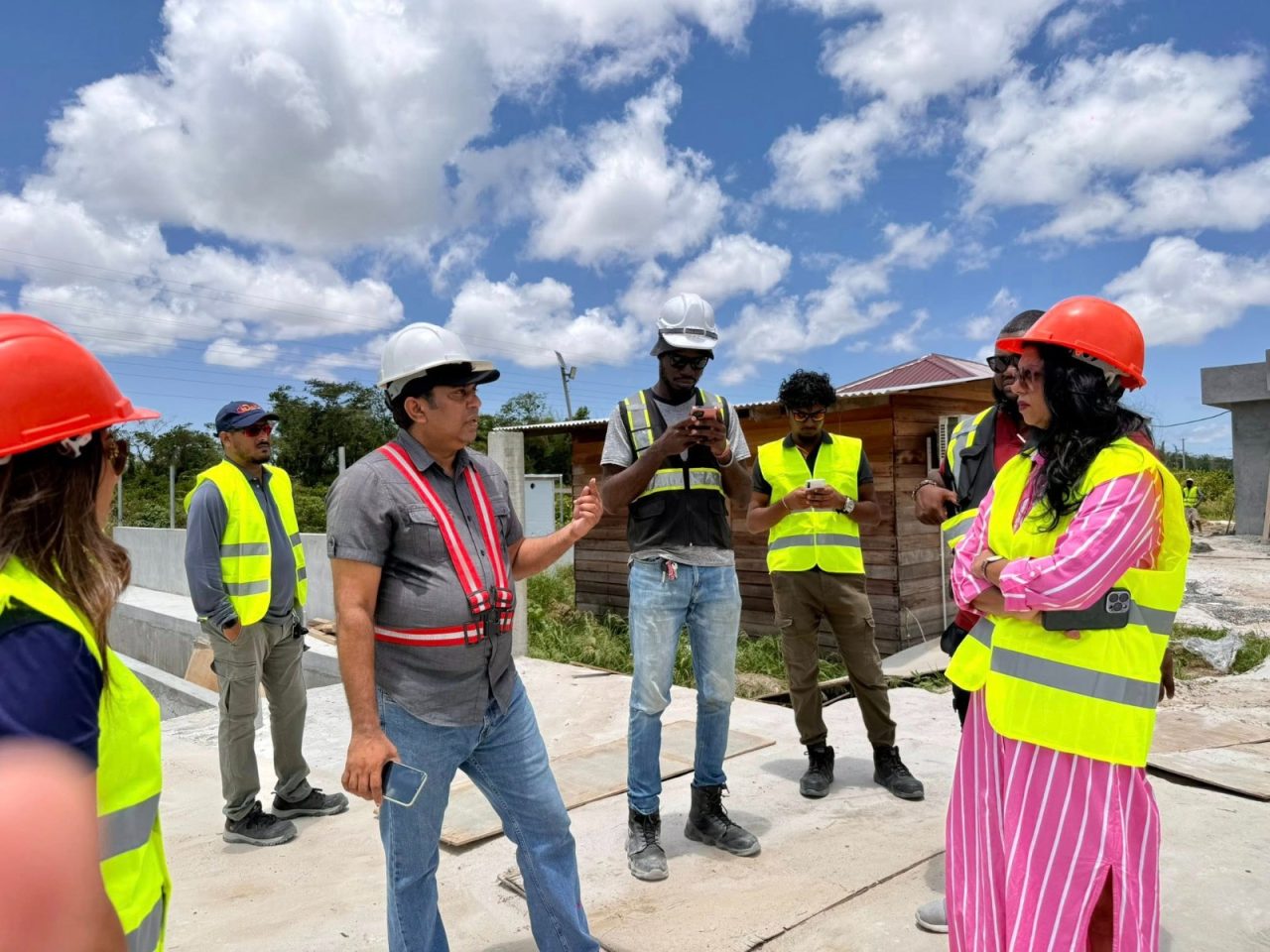 Minister Parag visits site of Guyana’s first school for the deaf