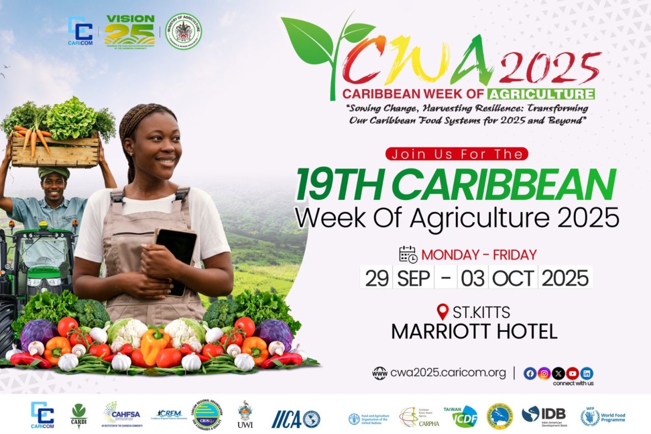 Caribbean Week of Agriculture 2025 Kicks Off in St. Kitts and Nevis